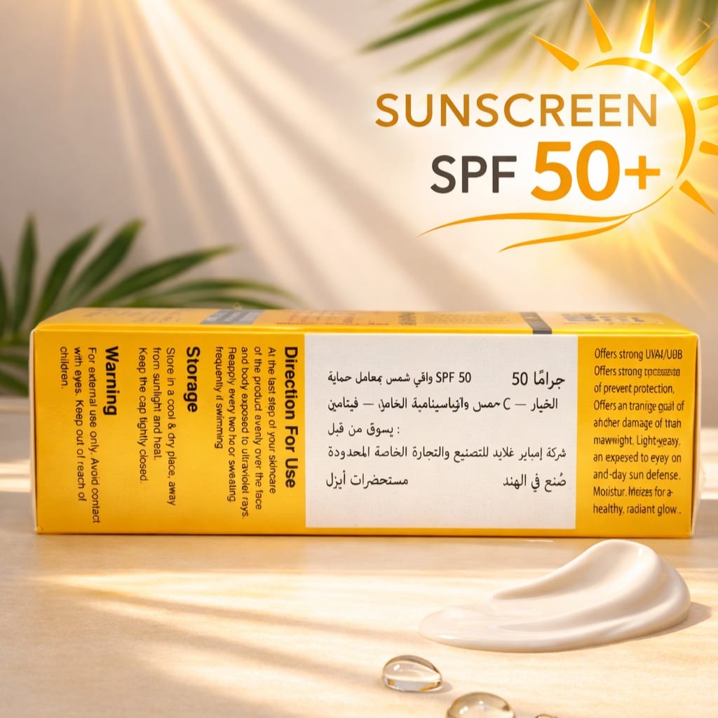 Sunscreen 50+